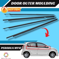 Perodua Myvi 2005 Old Moulding window rubber  getah pintu getah cermin door glass  Outer / Getah Lua