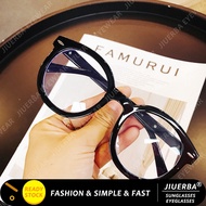 【READY STOCK】INS Fashion Round Eyeglasses Women/Men Frame Eyeglasses