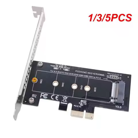 1/3/5PCS PCIE To M2 SSD NVME Expansion Card M.2 NVME TO PCI-E 4X M.2 NVME SSD to PCIE Adapter Card P