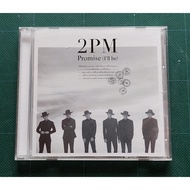 Japanese Album 2PM-Promise (Ijll be) Standard Version Unpacked No Kpop CD Card