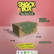 12 x 16 Patterned Snack Box 12x16 Snack Box (B2K19)