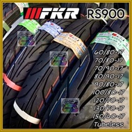 60/80 70/80 70/90 80/90 90/80 100/80 120/70 130/70 150/60-17 FKR Tayar Tyre RS900 TUBELESS