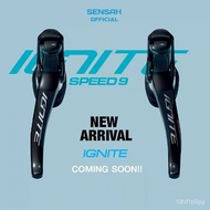 【Spot goods 】SENSAH STI Road Bike Shifters2x7/2×8 / 2×9/2x10/2x11 Speed Bicycle Derailleur Groupset