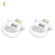 for Google Nest WiFi Pro Wall Mounting Bracket Intelligent Speaker Wall Storage Bracket Base, 2 PCS