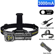 Senter Mini Super Terang/Senter super terang/senter mini super terang COB/Senter LED Laser/Senter LE