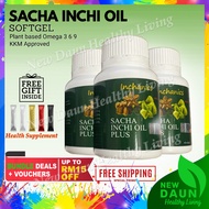 [Value Pack] Sacha Inchi Oil INCHANICS. Incha Organics. KKM APPROVED (3 x 60 Biji Softgel) .