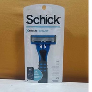 Schick Xtreme 4 Outlast Disposable Razor, 3 count