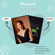 (10 PCS) HYERI PHOTOCARDS
