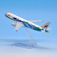 LEO 1:400 Airplane Model Diecast Alloy model 16cm Airbus A320/A380 Boeing777 Boeing747