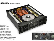 POWER AMPLI ASHLEY V20000TD / V 20000 TD CLASS TD