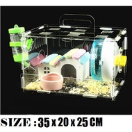 FULL ACCESSORIES【Free Gift】Habitrail Hamster House / Home / Cage Single Story