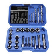 Screws &amp Bolts Extractor Set with Hex Adapter Out Broken Lug Nut Extractor Stripped Screw Remover