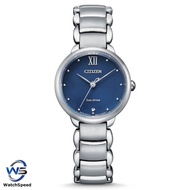 Citizen EM0920-86L EM0920 Blue Dial Stainless Steel Women's Watch