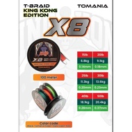 Tomania X8 King Kong Braided Fishing Line