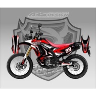 HONDA Decal sticker CRF 250HONDA
