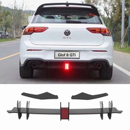 for Volkswagen Golf MK8 GTI special high-quality car rear bumper diffuser with LED light
