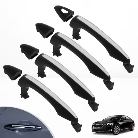 82652A7030 82651A7020 Front &Rear Left Right Door Handle Chrome Black Handle For Kia Forte Cerato 20