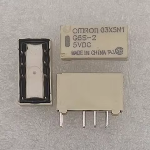 5pcs/lot G6S-2 5VDC Brand New Original Genuine Signal Communication Small Relay 8-Pin 5V DC5V 2 Open