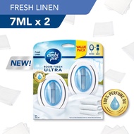 Ambi Pur Air Freshener Gel Bathroom Fresh Linen 2x7ml