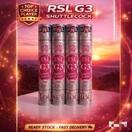 RSL G3 PINK BADMINTON SHUTTLECOCKS