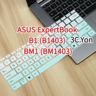 Asus ExpertBook B1 B1403 BM1 BM1403 Keyboard Protector 14 inch Laptop Keypad Cover Soft Design Silic