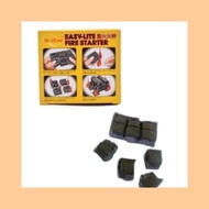 [Ready Stock] HICOOK Starfire 24 Pcs Charcoal Fire Starter Easy Lite Fire Starter Harrianware Fire S