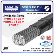 TAKADA 309LSi TIG Rod ER309LSi Stainless Steel Welding Rod 1.0 / 1.2 / 1.6 / 2.4 / 3.2mm