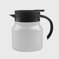 【EZlife】316不鏽鋼茶水分離大容量保溫燜茶壺(1000ml) 白色