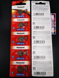 ของแท้ Panasonic ถ่านกระดุม CR1616 แพคเกจใหม่ 1616 ถ่านรีโมทรถยนต์ ถ่านรีโมทรถ แบตกระดุม Button Batt