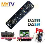 PRO🏠[Top Selling] MYTV Remote Control (for Set Unit Dekoder Percuma) MYTV Digital Receiver with free AAA battery