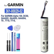For Garmin Alpha 100 DC50 GAA002 GAA003 GAA004 T5 TT10 TT15 361-00029-02 Battery 2600mAh