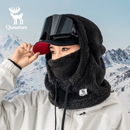 QUNATURE Ski Balaclava Ski Mask Fleece Lined Thickened Warm Full Coverage Ski Gear