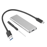 Kebidumei M.2 Vỏ đựng ổ SSD USB 3.1 để M.2 NGFF SSD bao vây Vỏ đựng ổ SSD SATA Vỏ ngoài bộ chuyển đổ