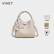 VINEY | กระเป๋าถังหนังแท้หรูหรา