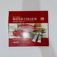 UMAE奧馬18色15ml支裝水彩 Water Colour