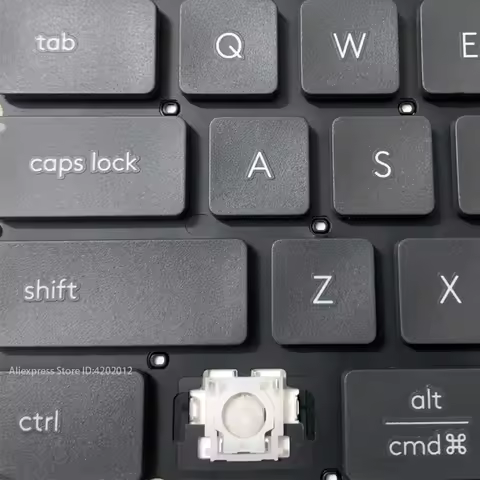 Replacement Keyboard Laptop KEY & Clips For Logitech K950 tab caps lock shift ctrl fn cmd Space opt 