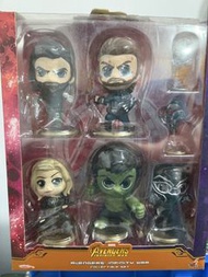 Cosbaby 復仇者聯盟 無限之戰 infinity war war machine , captain america , hulk , falcon , black panther