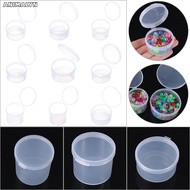 ANIMALYN Beads Container Plastic Hardware  Round Pill Chip Box