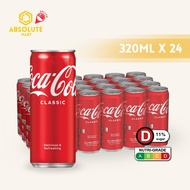 COKE Classic 320ML X 24 (CAN)