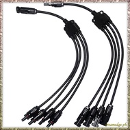 [S D K G] Y Type 4 to 1 Adapter Solar Panel Cable Wire Connectors Adapter Photovoltaic Panel Converg
