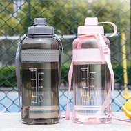 New Sport Drinking Water Bottle with Straw 650ml 1000ml 2000ml 3000ml Plastic Water Drinking Bottle