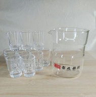 彰化銀行股東會紀念品 酒杯組 公杯1個 小酒杯12個
