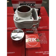 WISECO LC135 <SUPER CERAMIC>Fjn BLOCK PISTON 63/65/68mm liner block tebal 73mm/77mm panjang 4mm