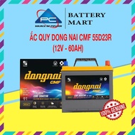Bình Ắc Quy 12V-60AH Ắc Quy DONGNAI CMF 55D23L/R