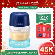 ecentio Mini Chopper Blender 6 pisau 250/350ml Portable Penggiling Bumbu Dapur Portable Penumbuk baw