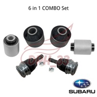 [6 IN 1 SET] Front Lower Arm Bush / Ball Joint for Subaru XV SJ SG GP7 12-18 / Forester 09 / SJG 12