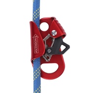 D81R Outdoor Mountaineering and Rock Climbing Handleless  Ascender, Rope Climbing Device, Fall Arres