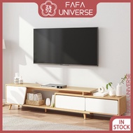 Modern Simple TV Cabinet Nordic Living Room Storage Small Apartment Retractable TV Wall Floor Cabinet Combination Storage Cabinet/tv console / Tv Cabinet Small Family Saving Space