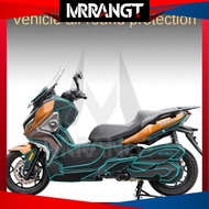 QJ FORTRESS 350 Body Armor Stickers Protection Film Anti Scratch Resistant Sticker Scooter Accessori