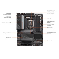 Gigabyte X670 AORUS Elite AX AMD AM5 Mainboard (X670 AORUS ELITE AX) (Warranty 3years with CDL)